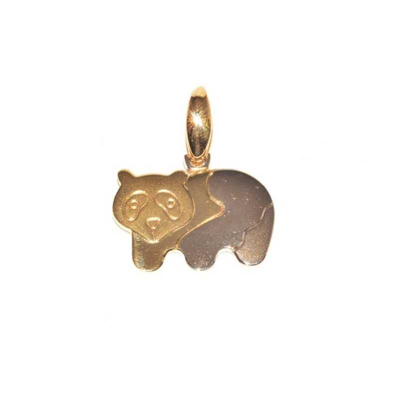 Colgante oso de oro de 18k