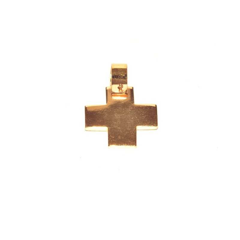 Colgante cruz oro 18k