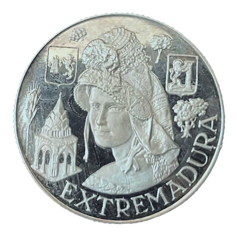 Moneda de Plata, Extremadura España