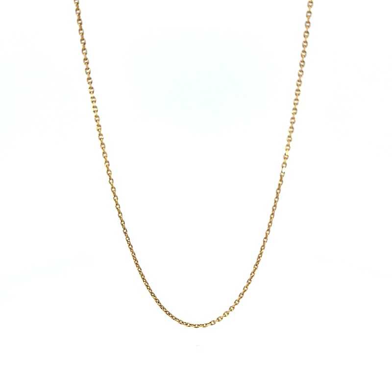 Cadena forzada oro 18k