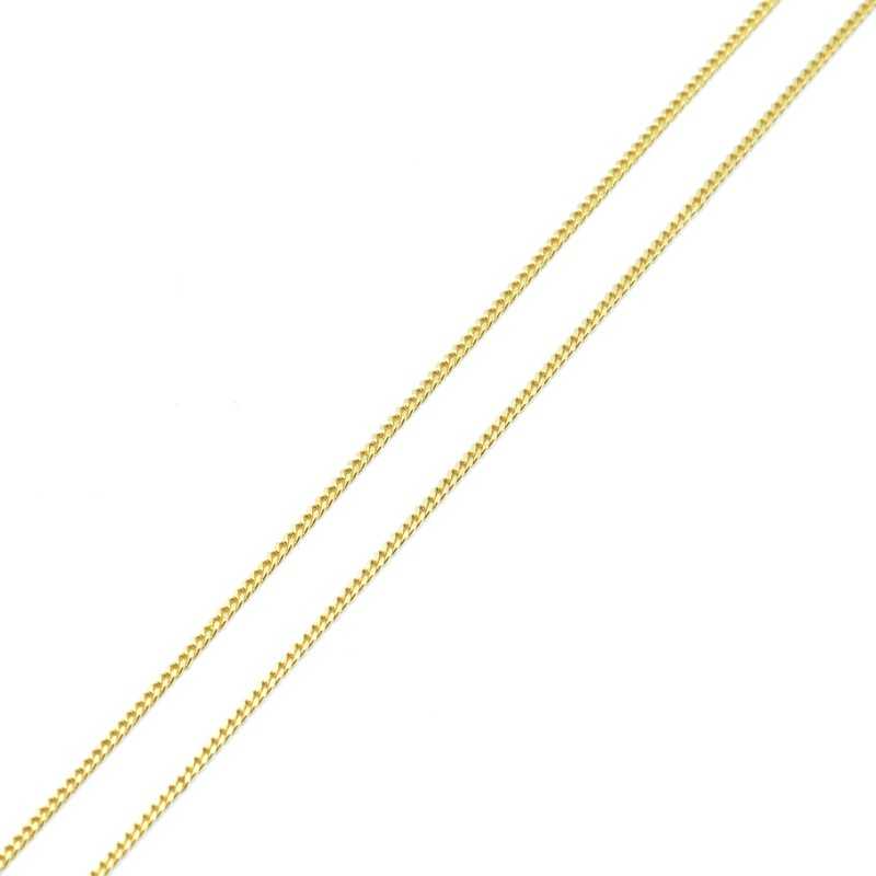 Cadena Barbada Oro 18k