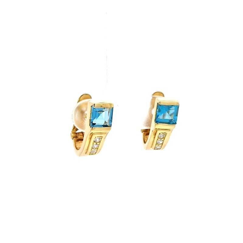 Pendientes en oro de 18k