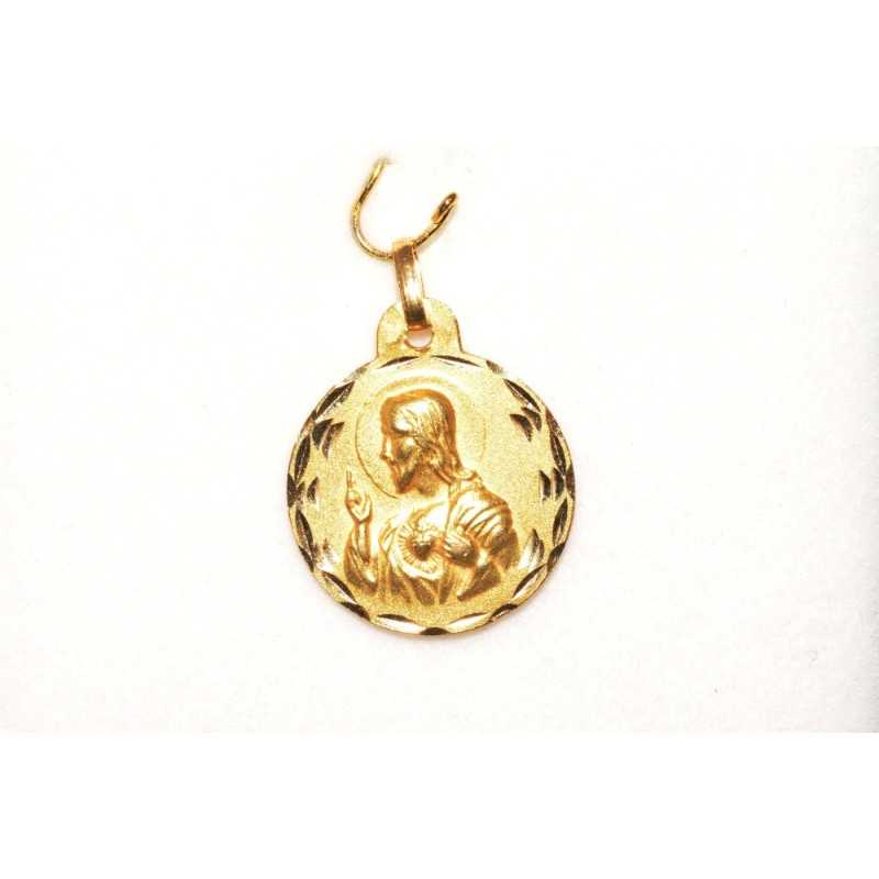 Colgante Medalla en oro de 18K