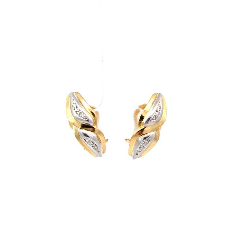 Pendientes en oro de 18k