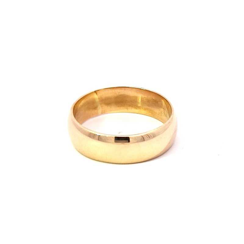 Alianza en oro de 18k