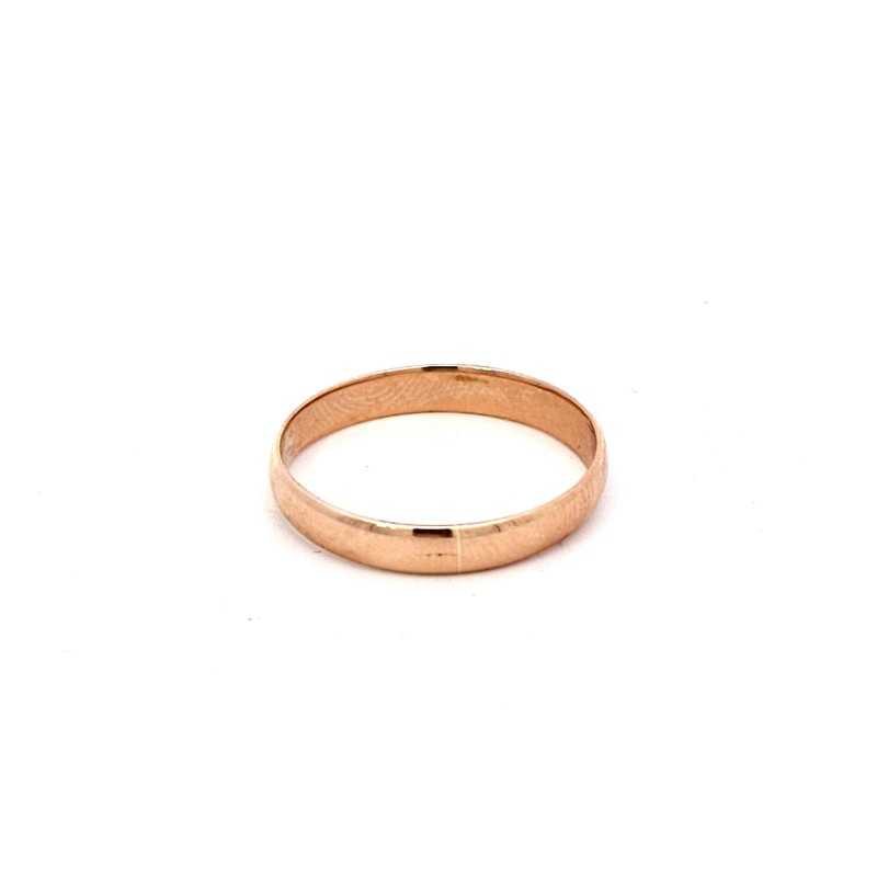 Alianza en oro de 18k