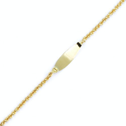 Esclava Infantil oro 18k