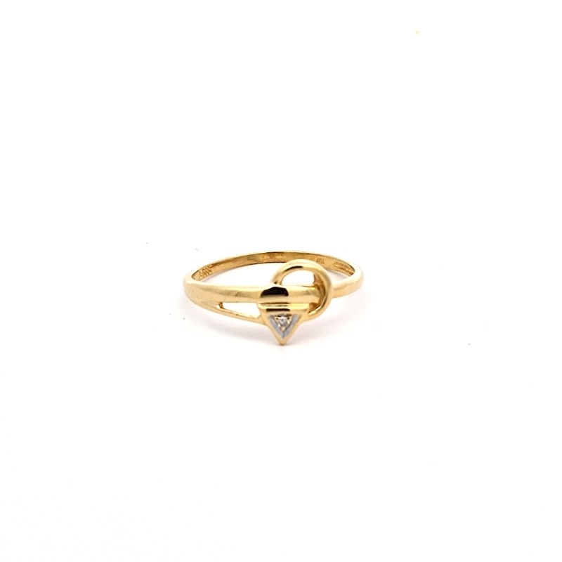 Anillo en oro amarillo 18k